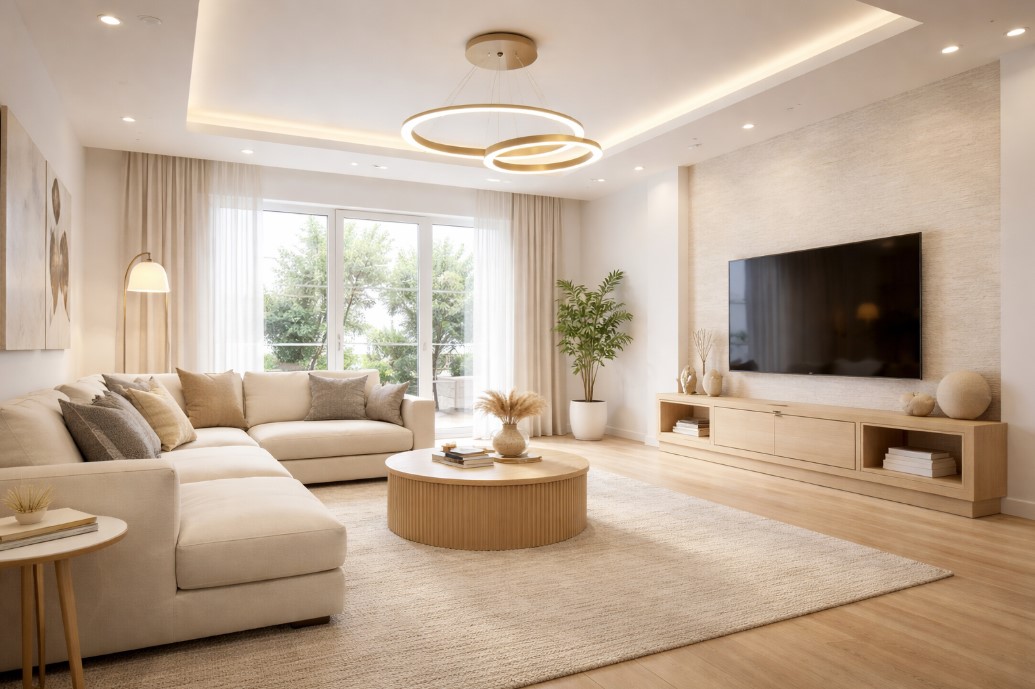 Temperatura svetla odabrana za dnevni boravak